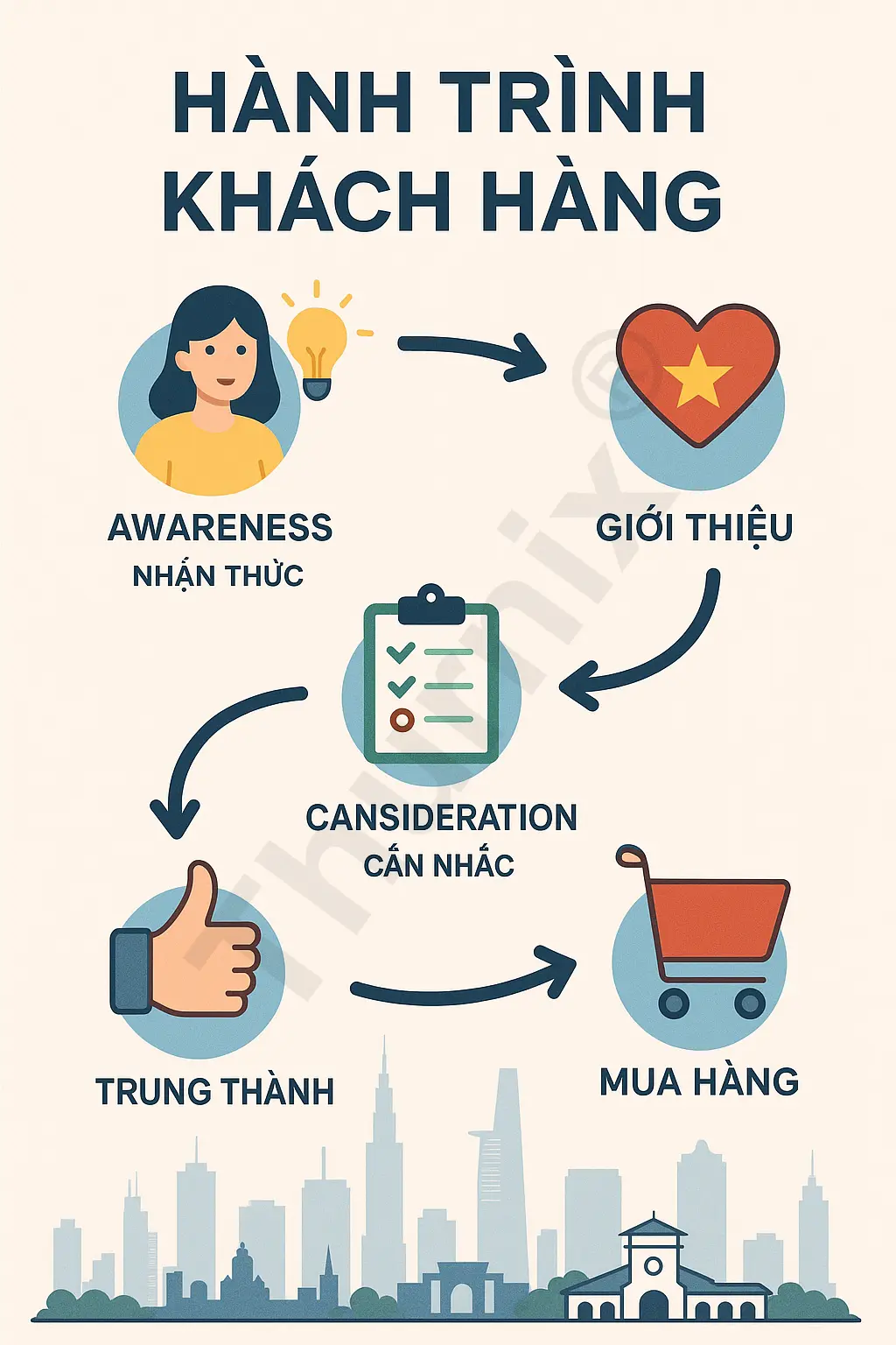 Hành trình khách hàng tại TPHCM
