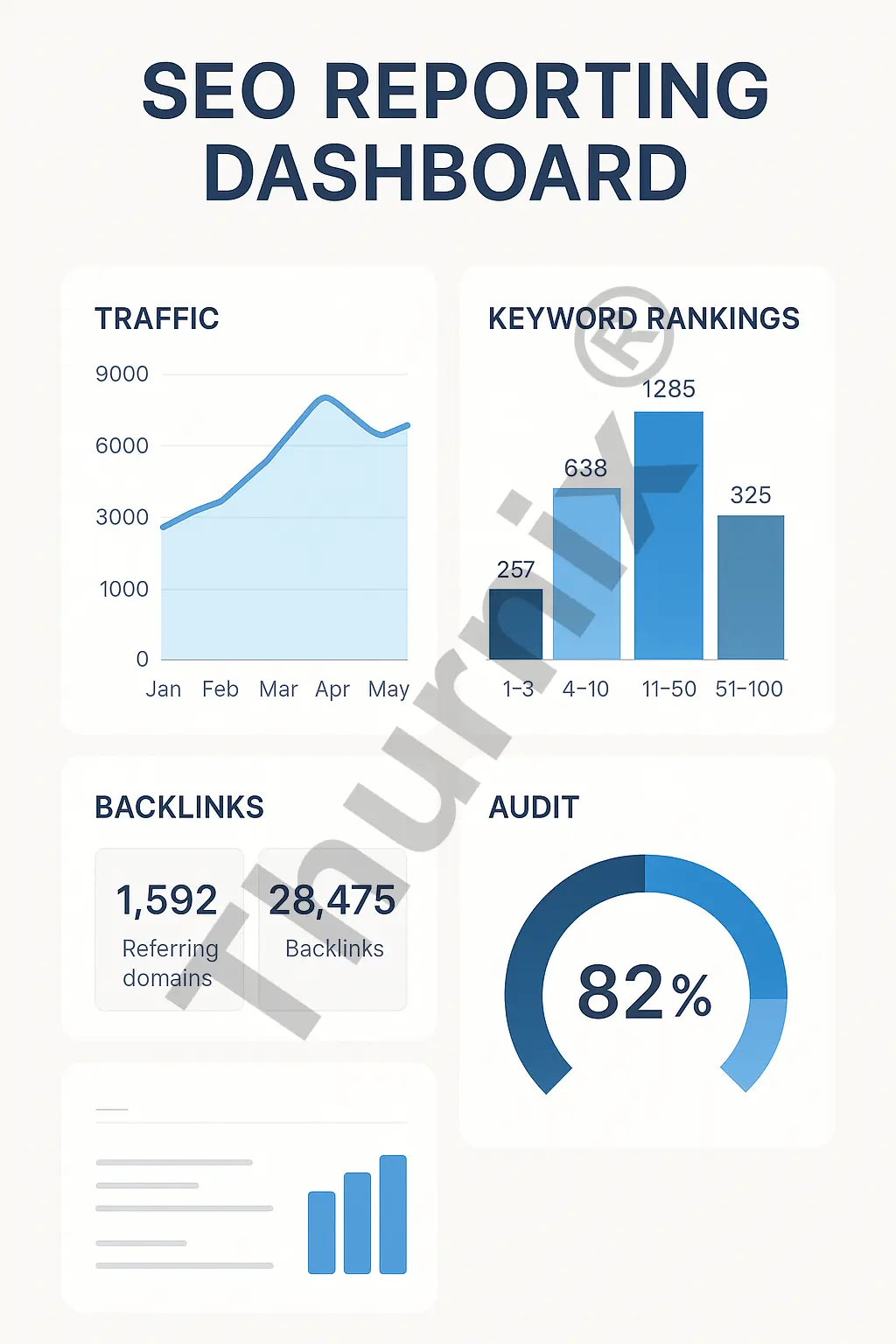 Dashboard báo cáo SEO minh bạch của Thurnix